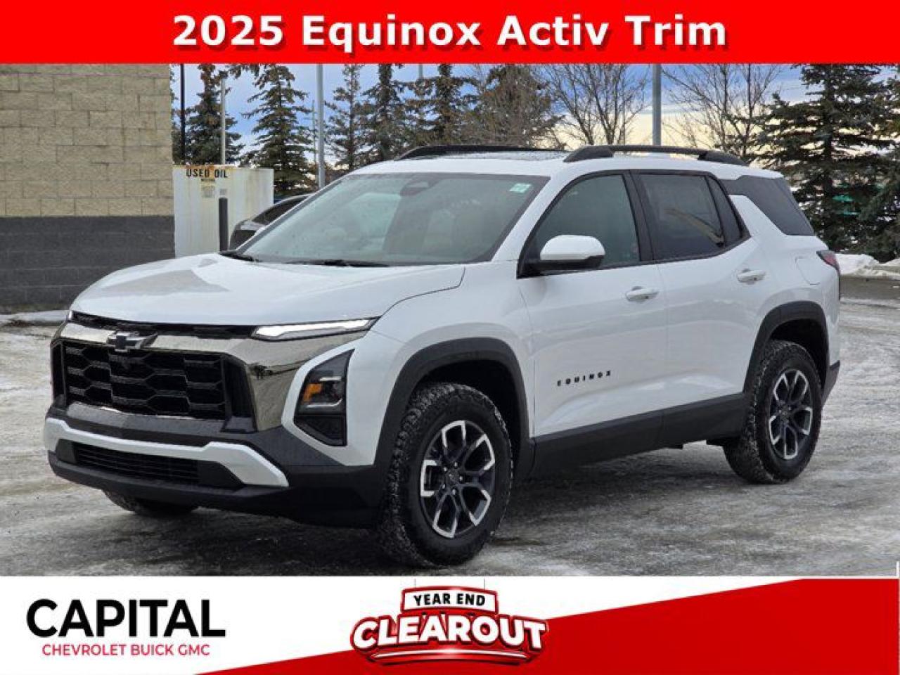 New 2025 Chevrolet Equinox AWD ACTIV for sale in Calgary, AB