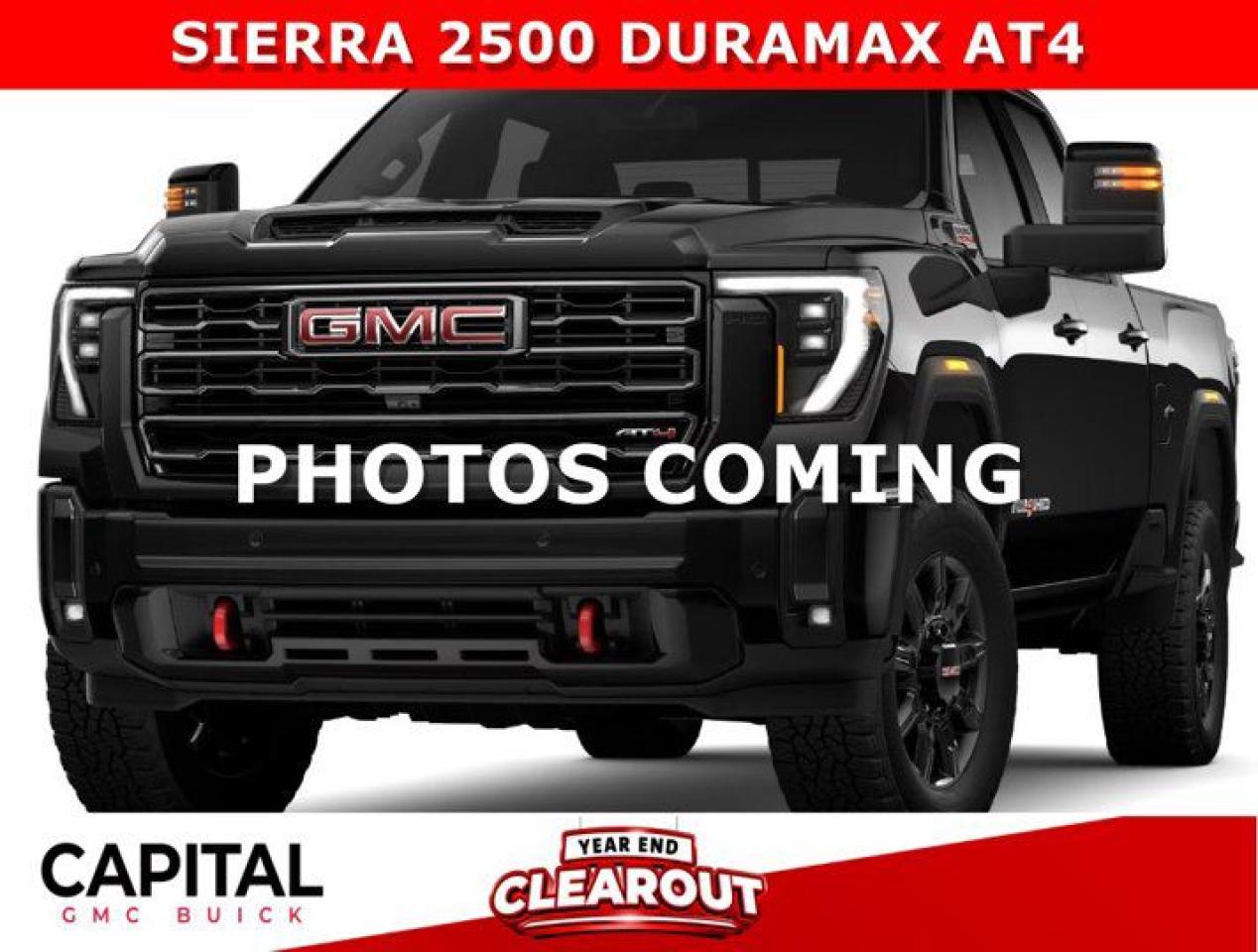 New 2025 GMC Sierra 2500 HD Crew Cab AT4 for sale in Edmonton, AB