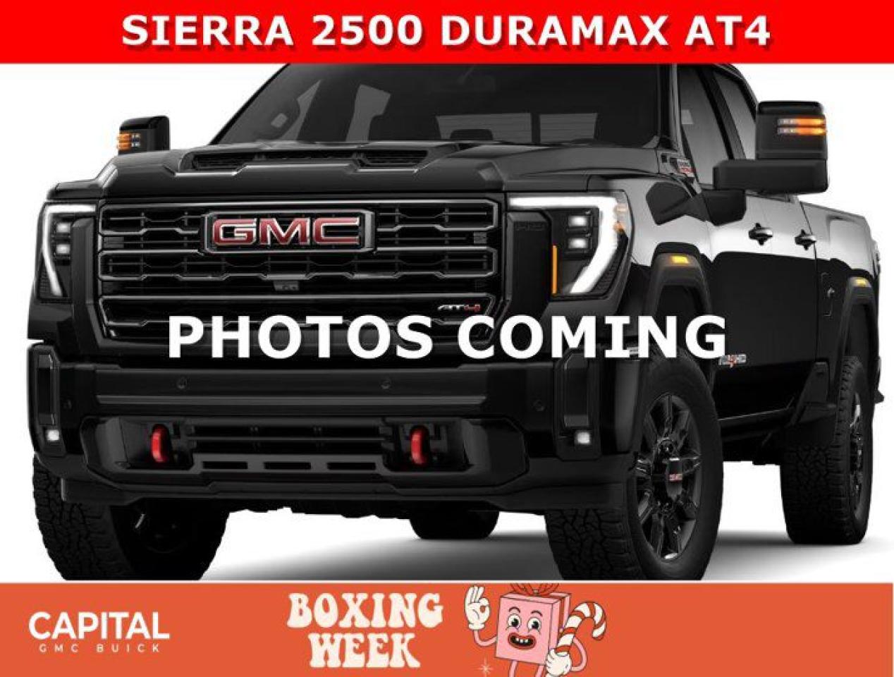 New 2025 GMC Sierra 2500 HD Crew Cab AT4 for sale in Edmonton, AB