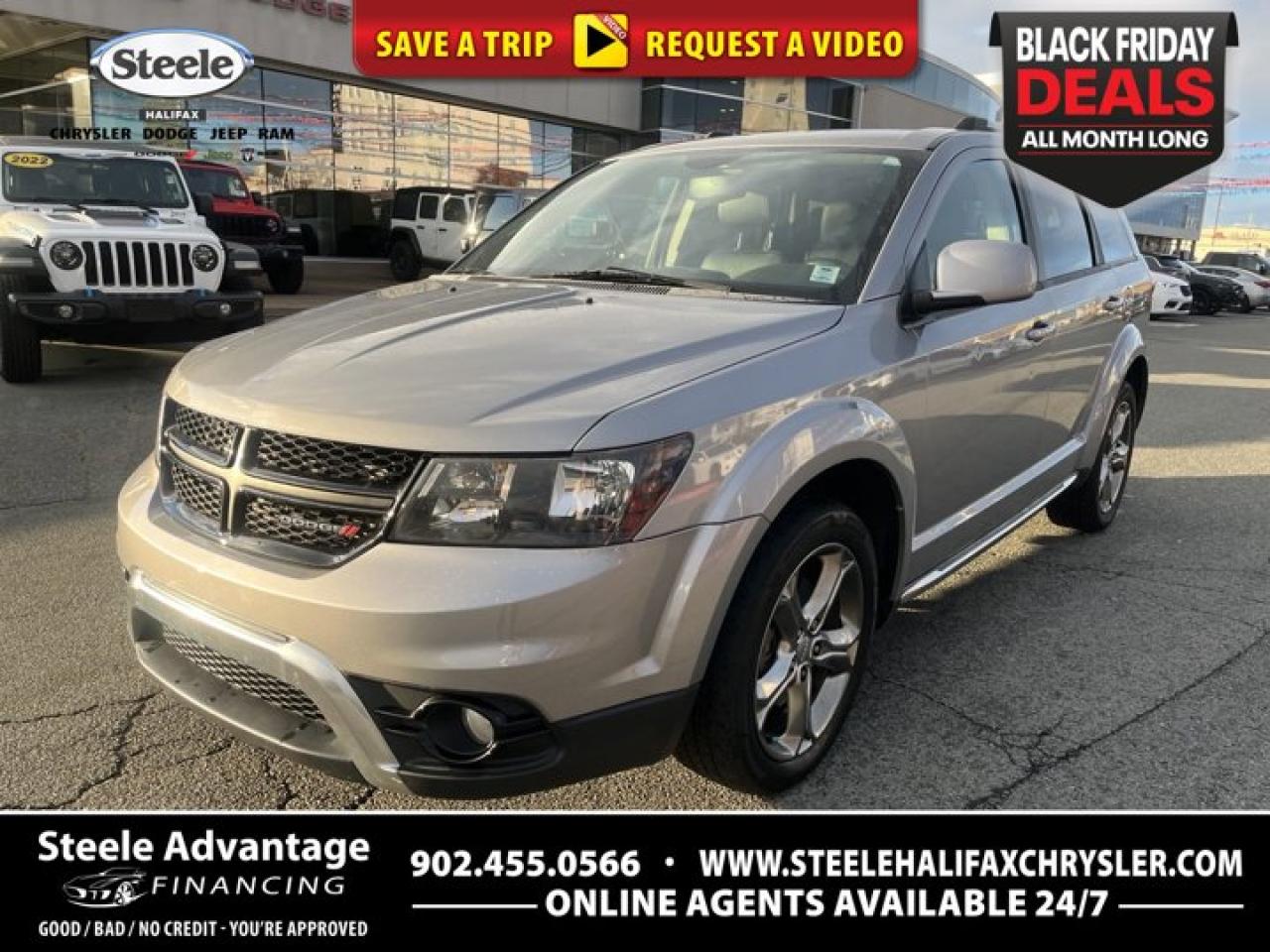 Used 2016 Dodge Journey Crossroad - LOW KM, 7 PASSENGER, 8.4