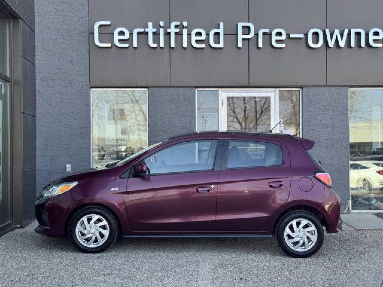 Used 2022 Mitsubishi Mirage ES w/ AUTOMATIC / LOW KMS for sale in Calgary, AB