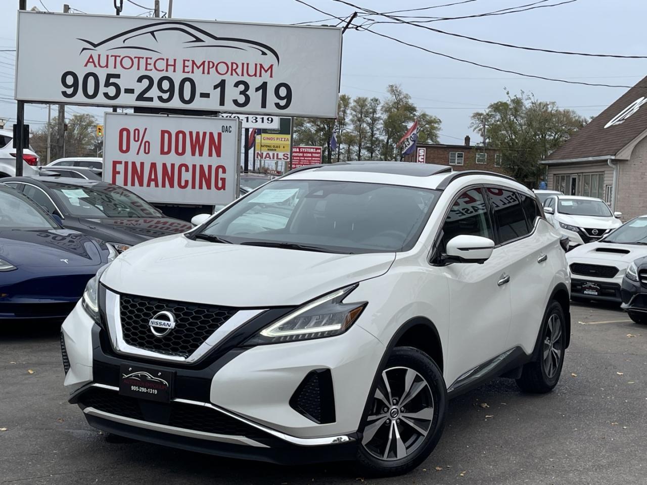 Used 2020 Nissan Murano SV Pear White AWD | Pano Roof | Push Start | Blind Spot for sale in Mississauga, ON