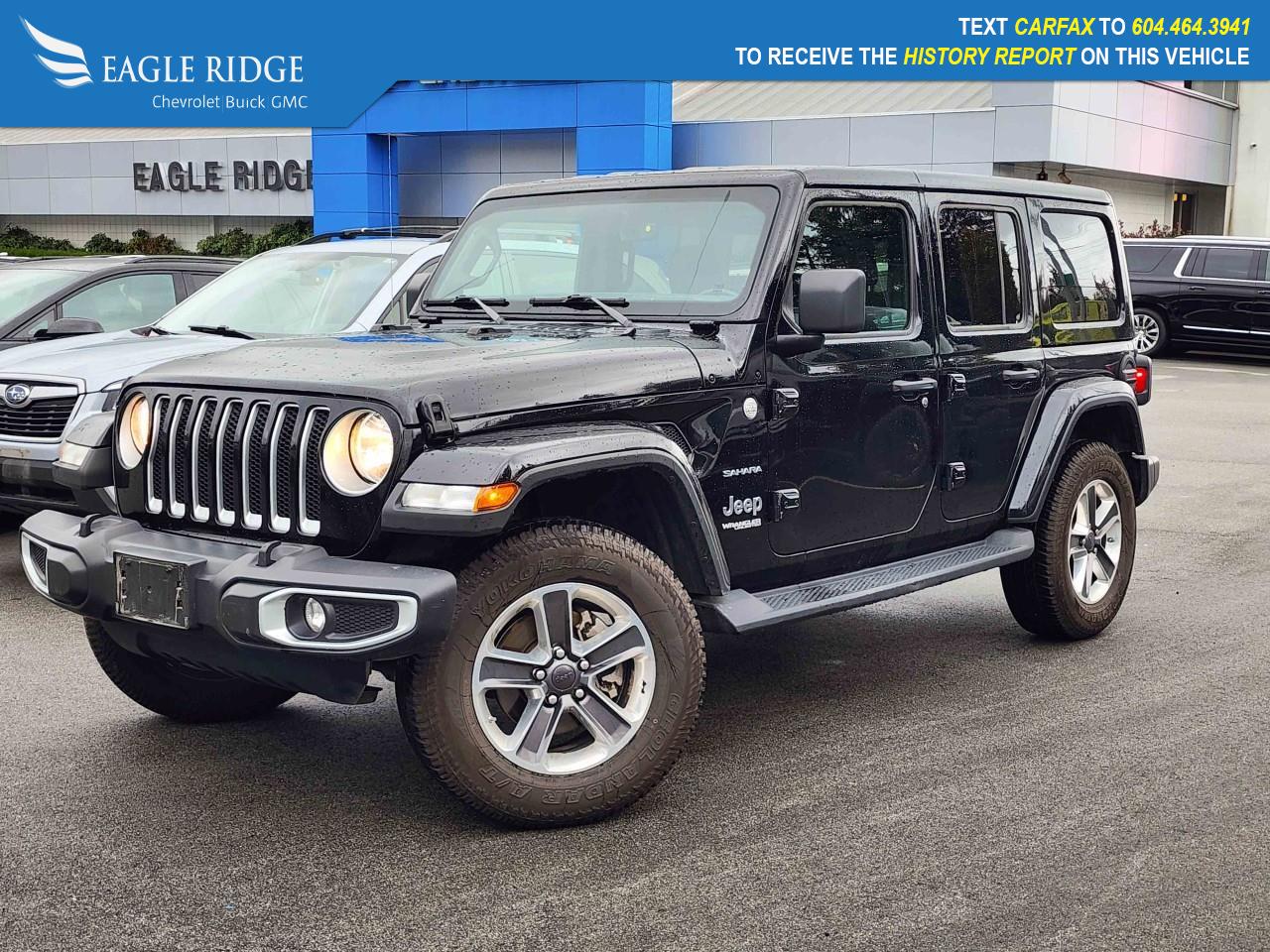 Used 2021 Jeep Wrangler Unlimited Sahara for sale in Coquitlam, BC