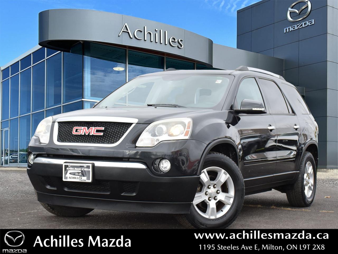 Used 2012 GMC Acadia SLE *AS-IS* V6, ALLOYS, AUTO for sale in Milton, ON