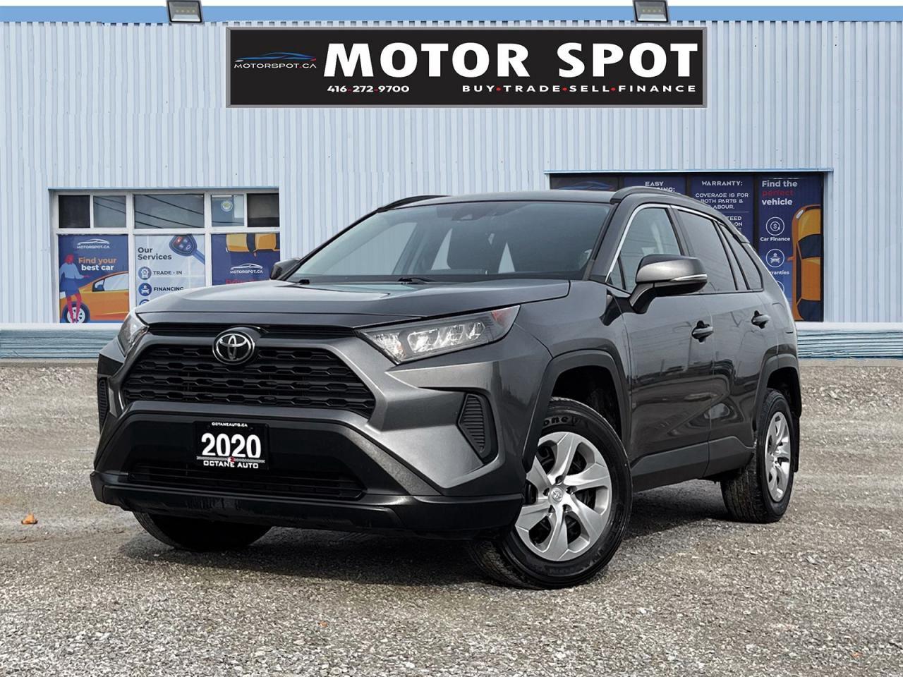 <div><font color=#242424><span>2020 Toyota RAV4 LE AWD Accident-Free! In Great Condition! Heated Seats! Radar Cruise Control! Lane Departure Assist! Rear View Camera And Much More! </span></font></div><br /><div><span>Welcome to Motor Spot! Conveniently located at 1933 Kennedy Rd, Scarborough, ON M1P 2L9, were dedicated to providing you with a seamless car-buying experience. Heres what sets us apart:</span></div><div><font color=#242424><span>**Certification:** Ensure your peace of mind with our comprehensive certification process. Each pre-owned vehicle undergoes a rigorous safety inspection, exceeding industry standards. Our service includes an oil change and professional detailing before delivery. Vehicles are not drivable, if not certified and not e-tested, a certification package is available for $699. We also welcome trade-ins, and taxes and licensing are additional.</span></font></div><div><font color=#242424 face=Segoe UI, Segoe UI Web (West European), Segoe UI, -apple-system, BlinkMacSystemFont, Roboto, Helvetica Neue, sans-serif><span><br /></span></font></div><div><font color=#242424 face=Segoe UI, Segoe UI Web (West European), Segoe UI, -apple-system, BlinkMacSystemFont, Roboto, Helvetica Neue, sans-serif><span>**Financing:** No matter your credit history, our finance and credit experts are here to help. Whether youre dealing with no credit, bankruptcy, consumer proposal, or collections, we specialize in securing approvals and starting your journey to rebuilding credit. Financing deals are subject to an Admin fee, and we offer on-the-spot financing with instant approvals.</span></font></div><div><font color=#242424 face=Segoe UI, Segoe UI Web (West European), Segoe UI, -apple-system, BlinkMacSystemFont, Roboto, Helvetica Neue, sans-serif><span><br /></span></font></div><div><font color=#242424 face=Segoe UI, Segoe UI Web (West European), Segoe UI, -apple-system, BlinkMacSystemFont, Roboto, Helvetica Neue, sans-serif><span>**Warranty:** Rest assured knowing your vehicle is eligible for an extended warranty. We offer various terms and coverages to suit your needs. Our team is ready to assist you in selecting the right warranty option.</span></font></div><div><font color=#242424 face=Segoe UI, Segoe UI Web (West European), Segoe UI, -apple-system, BlinkMacSystemFont, Roboto, Helvetica Neue, sans-serif><span><br /></span></font></div><div><font color=#242424 face=Segoe UI, Segoe UI Web (West European), Segoe UI, -apple-system, BlinkMacSystemFont, Roboto, Helvetica Neue, sans-serif><span>**Pricing:** At Motor Spot, we believe in fair and transparent pricing. Say goodbye to negotiationswe constantly monitor the market and adjust our prices below the market average to provide you with the best value. Enjoy a hassle-free buying experience with us and avoid paying more elsewhere.</span></font></div><div><font color=#242424 face=Segoe UI, Segoe UI Web (West European), Segoe UI, -apple-system, BlinkMacSystemFont, Roboto, Helvetica Neue, sans-serif><span><br /></span></font></div><div><font color=#242424 face=Segoe UI, Segoe UI Web (West European), Segoe UI, -apple-system, BlinkMacSystemFont, Roboto, Helvetica Neue, sans-serif><span>Visit us today or contact our team for more information. Your satisfaction is our priority at Motor Spot!</span></font></div>