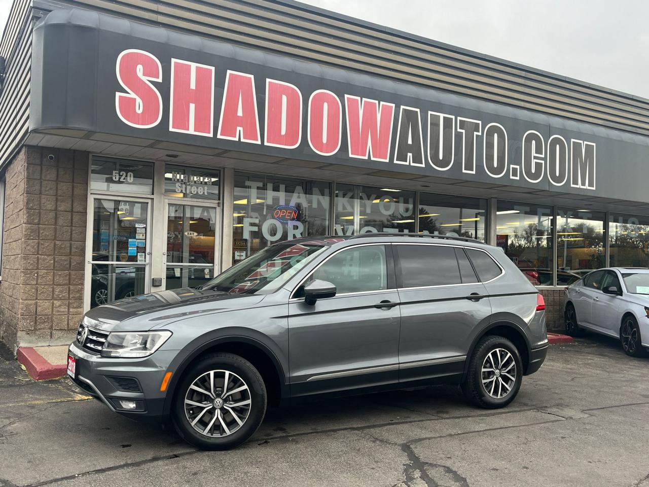 Used 2018 Volkswagen Tiguan COMFORTLINE|LEATHER|NAVI|HEATED SEATS|REARVIEW CAM for sale in Welland, ON