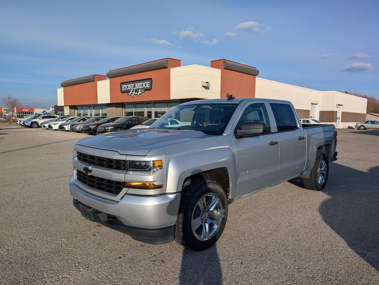 Used 2018 Chevrolet Silverado 1500 Custom for sale in Steinbach, MB