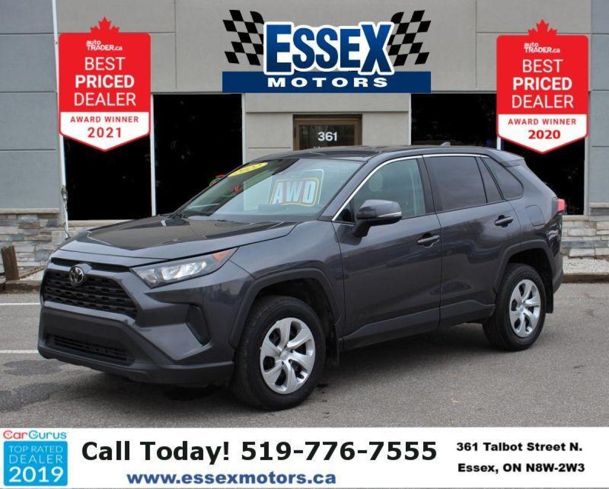 Used 2022 Toyota RAV4 LE*AWD*Heated Seats*Bluetooth*Rear Cam*2.5L-4cyl for sale in Essex, ON