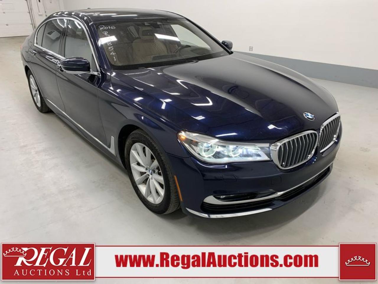 Used 2016 BMW 750Li xDrive for sale in Calgary, AB