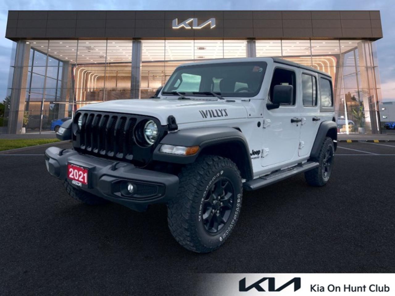 Used 2021 Jeep Wrangler Unlimited Unlimited Willys for sale in Nepean, ON