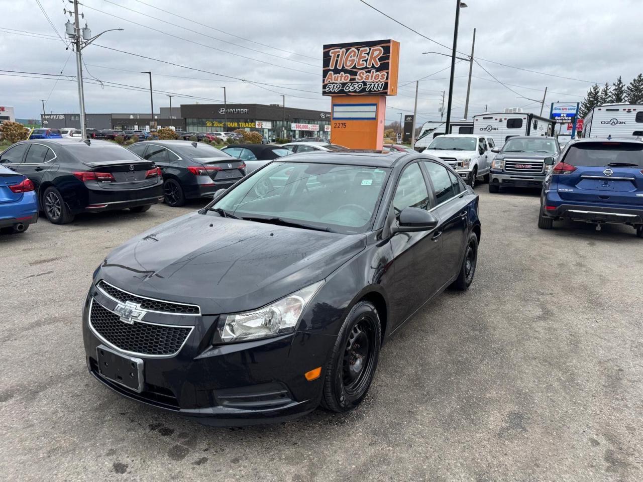 Used 2014 Chevrolet Cruze 1LT, MANUAL, ONLY 102KMS, RED SEATS, CERTIFIED for sale in London, ON