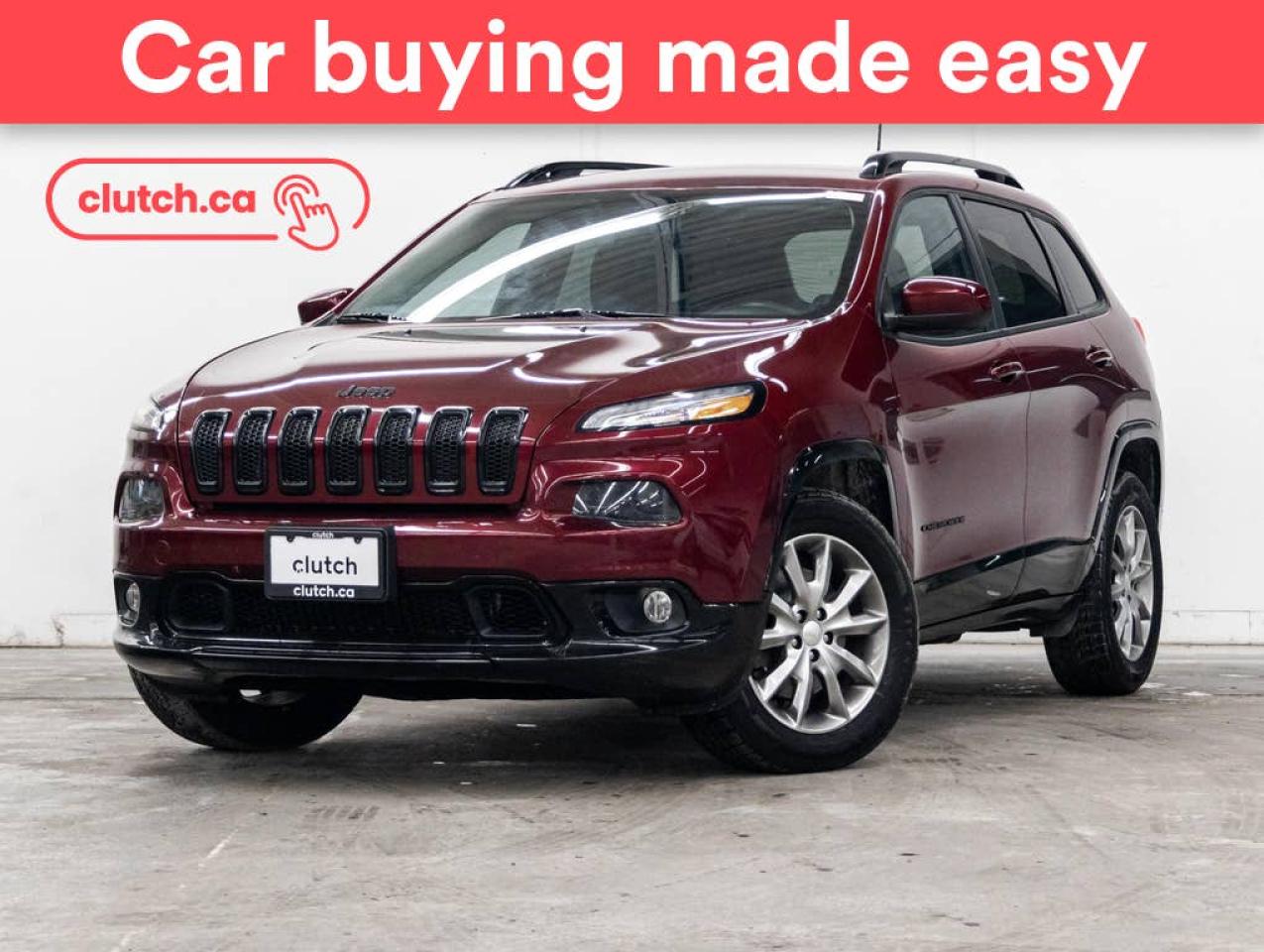 Used 2018 Jeep Cherokee North 4x4 w/ Uconnect 3C, Heated Front Seats, Rearview Camera for sale in Toronto, ON