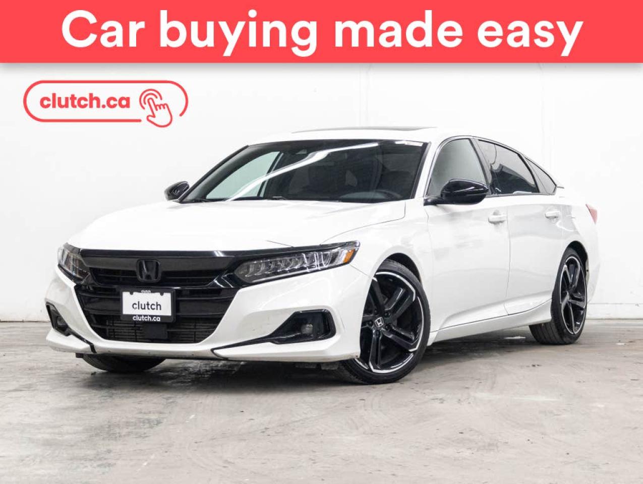 Used 2022 Honda Accord Sport 1.5T w/ Apple CarPlay & Android Auto, Dual Zone A/C, Power Moonroof for sale in Toronto, ON