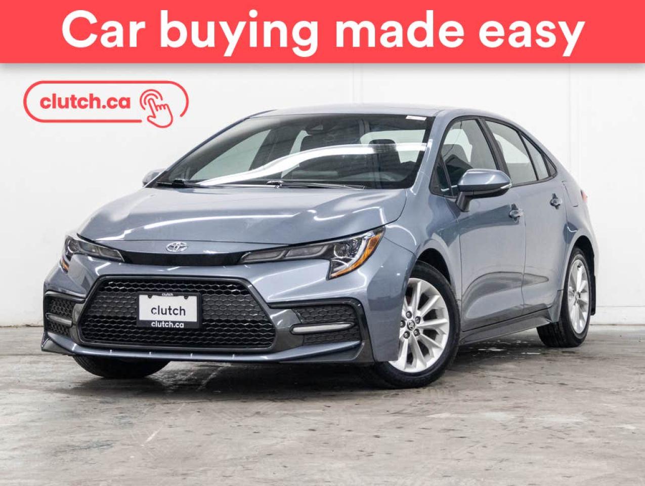 Used 2022 Toyota Corolla SE w/ Apple CarPlay & Android Auto, A/C, Rearview Cam for sale in Toronto, ON