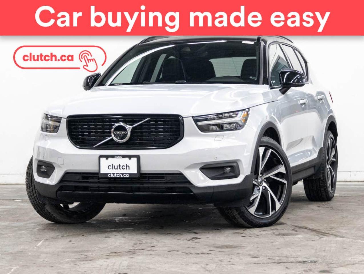 Used 2022 Volvo XC40 T5 R-Design AWD w/ Apple CarPlay & Android Auto, Dual Zone A/C, Panoramic Sunroof for sale in Toronto, ON