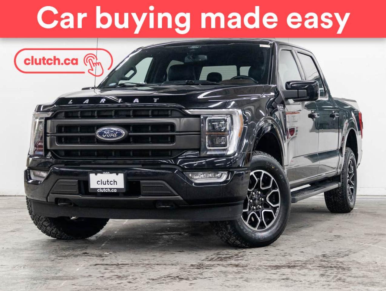 Used 2021 Ford F-150 Lariat 4x4 SuperCrew w/ SYNC 4, Dual-Zone A/C, Rearview Cam for sale in Toronto, ON