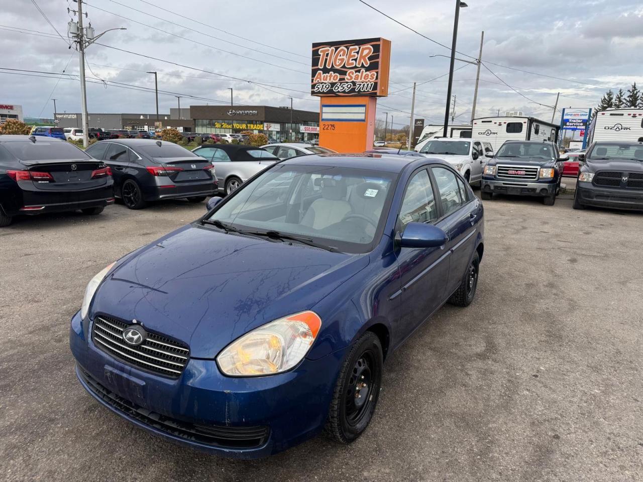 Used 2009 Hyundai Accent SEDAN, AUTO, ONLY ONLY 124KMS, CERTIFIED for sale in London, ON