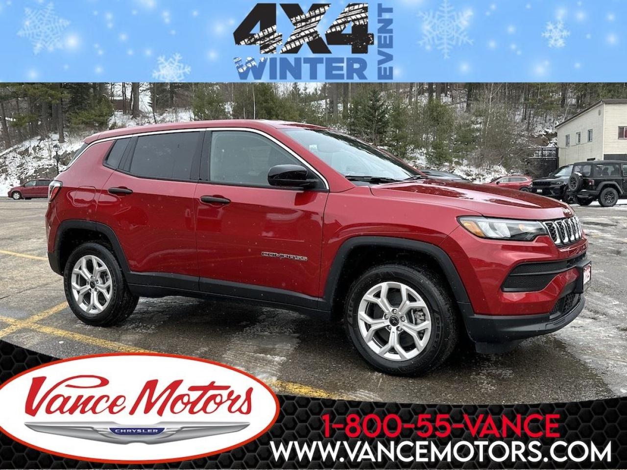 New 2025 Jeep Compass sport 4x4 for sale in Bancroft, ON