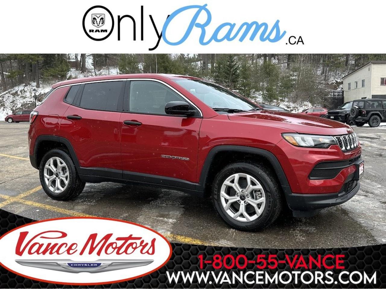 New 2025 Jeep Compass sport 4x4 for sale in Bancroft, ON