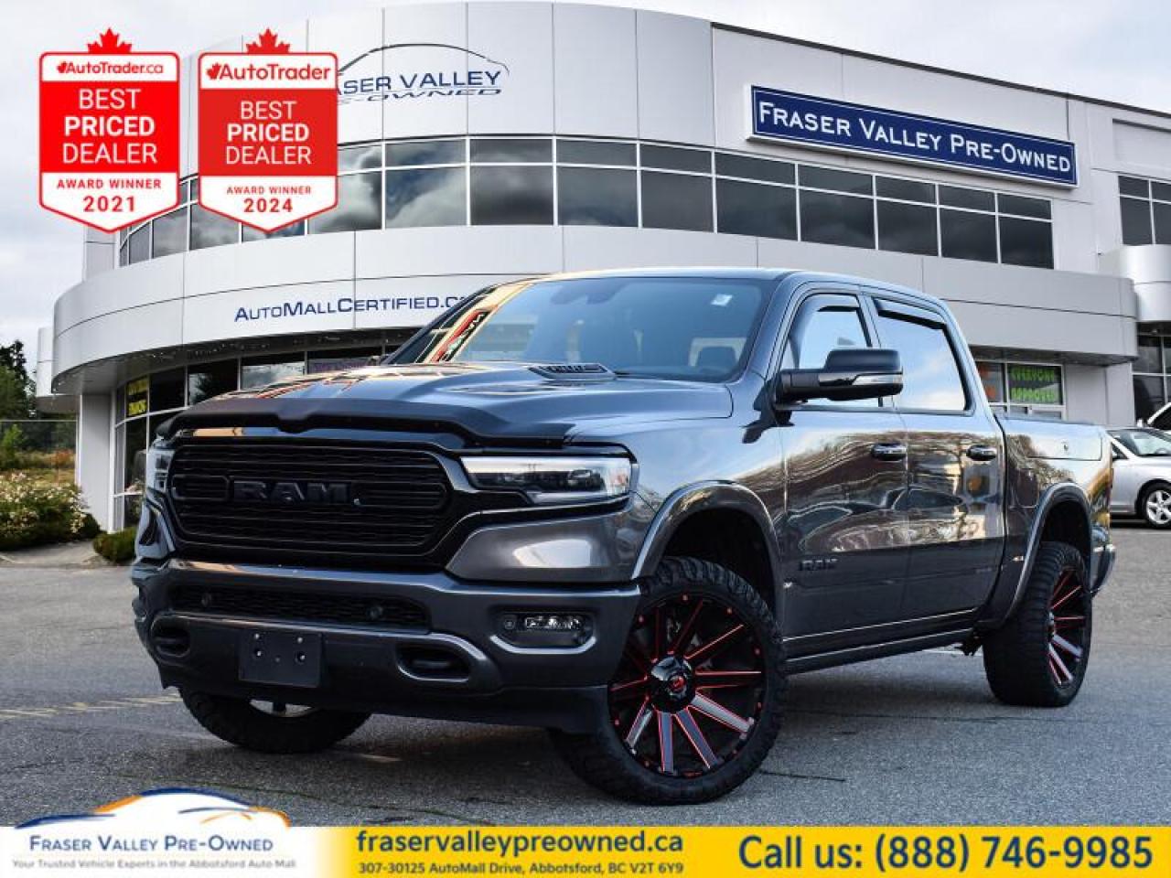 Used 2021 RAM 1500 Limited  Eco-Diesel, Fully Loaded, Aftermarket Add for sale in Abbotsford, BC