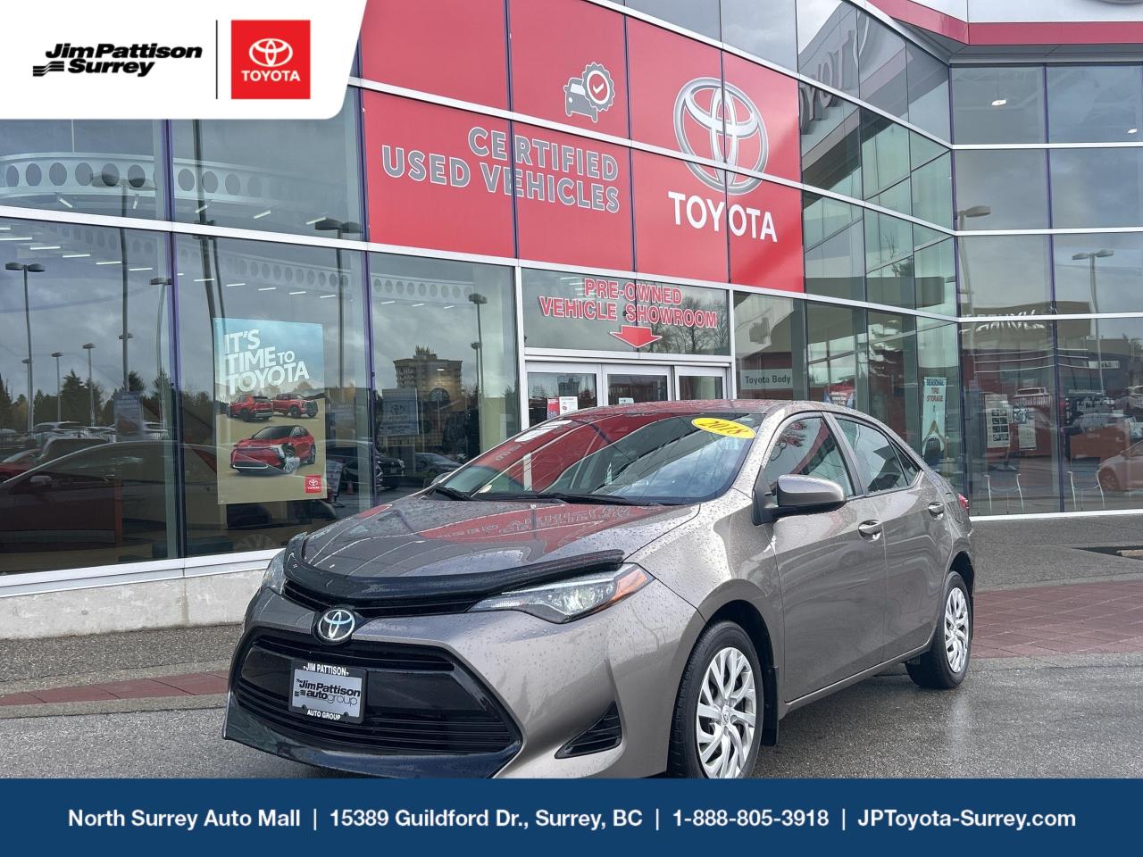 Used 2018 Toyota Corolla 4-door Sedan LE CVTi-S for sale in Surrey, BC