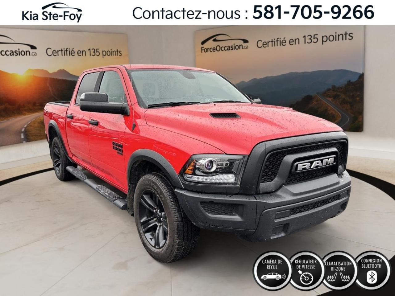 Used 2022 RAM 1500 Classic WARLOCK* 4X4* 3.6L* CREWCAB* BOITE 6 PIEDS* BIZONE for sale in Ste-Foy, QC