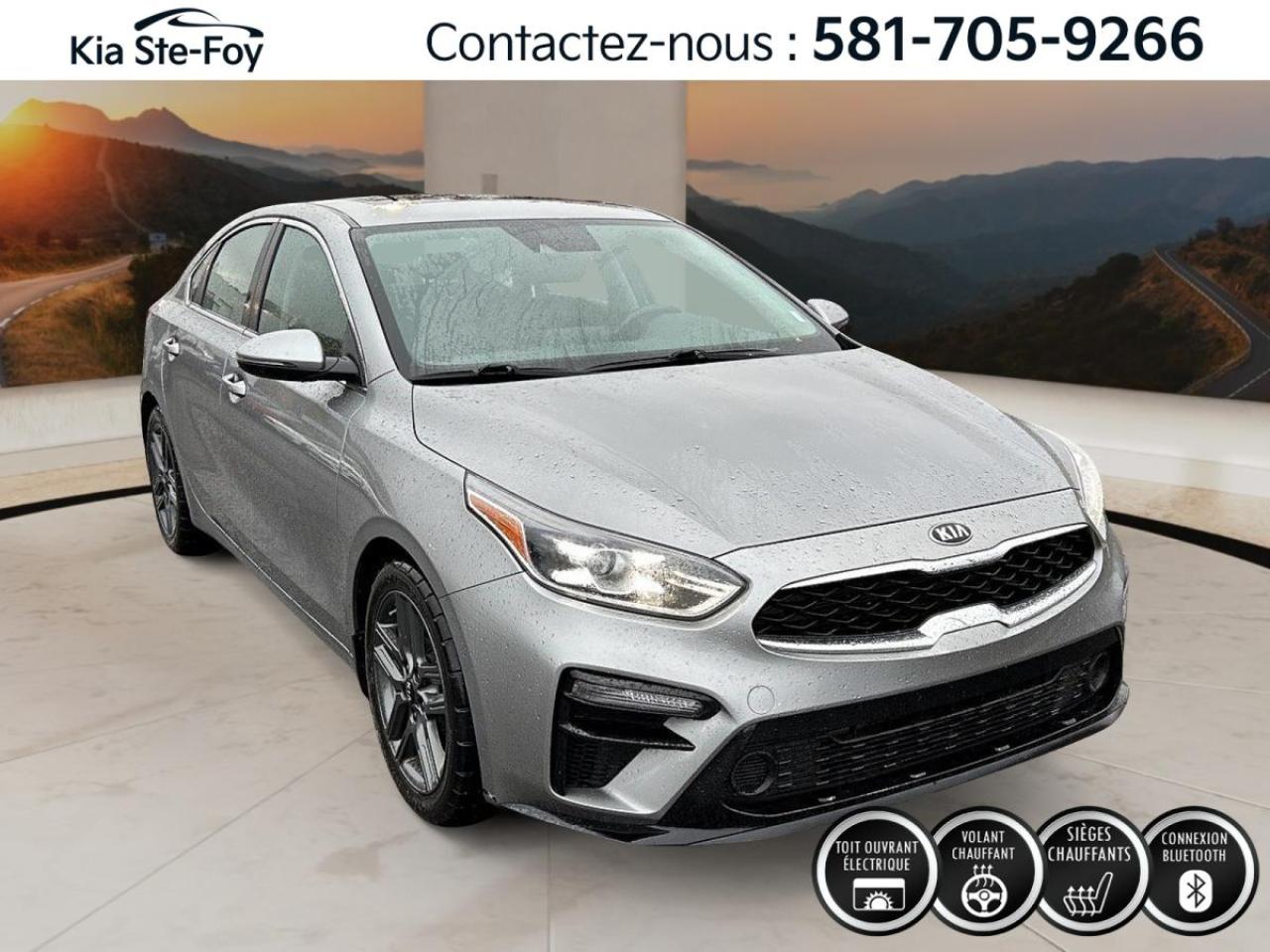 Used 2021 Kia Forte EX+* TOIT* CARPLAY* VOLANT CHAUFFANT* CAMERA* for sale in Ste-Foy, QC