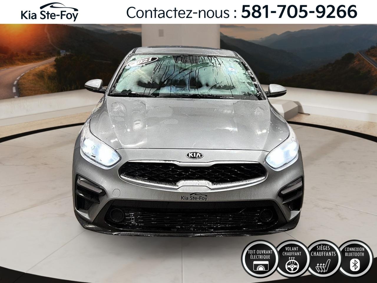 Used 2021 Kia Forte EX+* TOIT* CARPLAY* VOLANT CHAUFFANT* CAMERA* for sale in Ste-Foy, QC