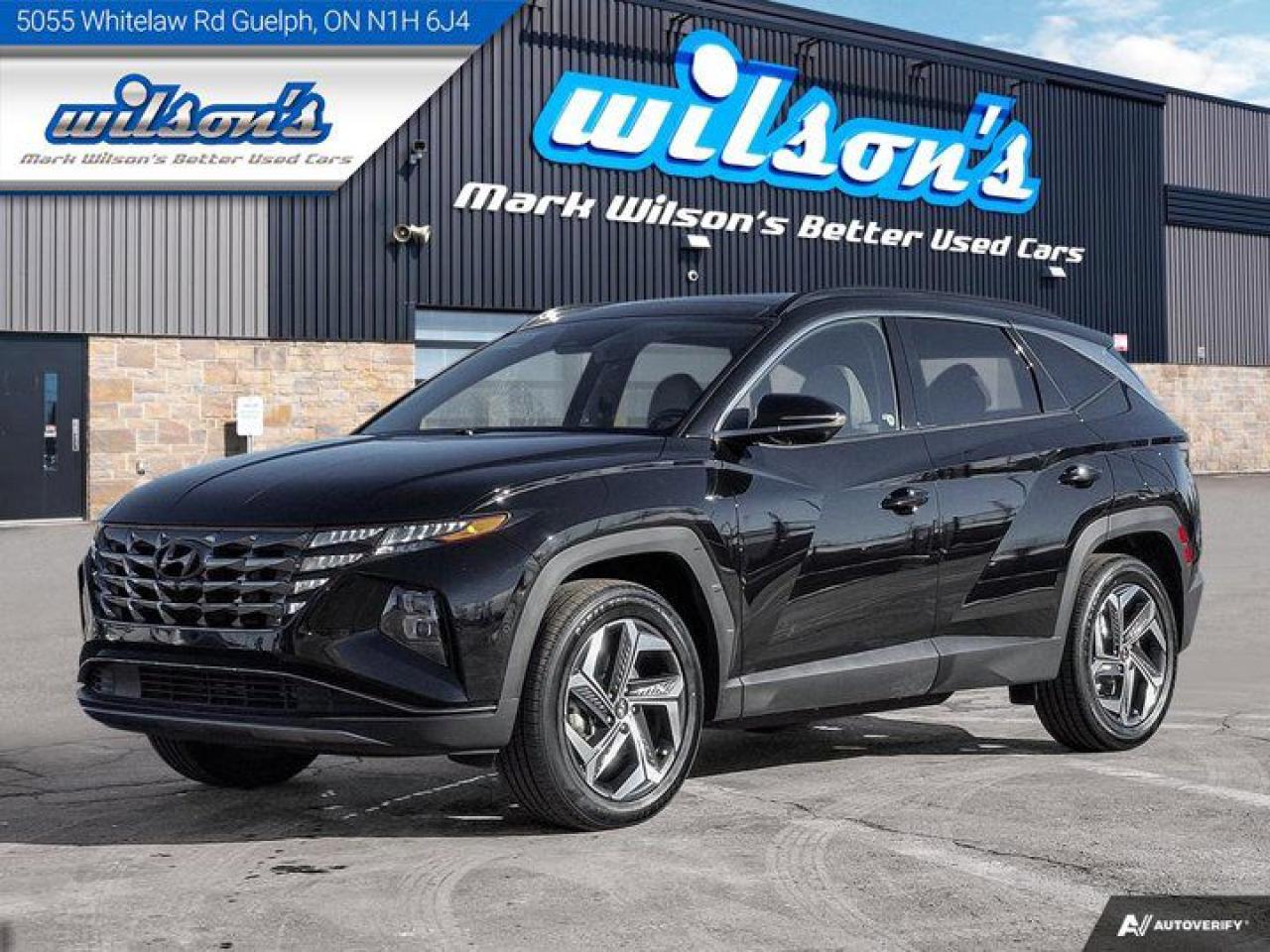 Used 2022 Hyundai Tucson Plug-In Hybrid Ultimate AWD, Leather, Sunroof, Nav, Cooled + Heated Seats, Heated Steering, Adaptive Cruise, 360 Ca for sale in Guelph, ON