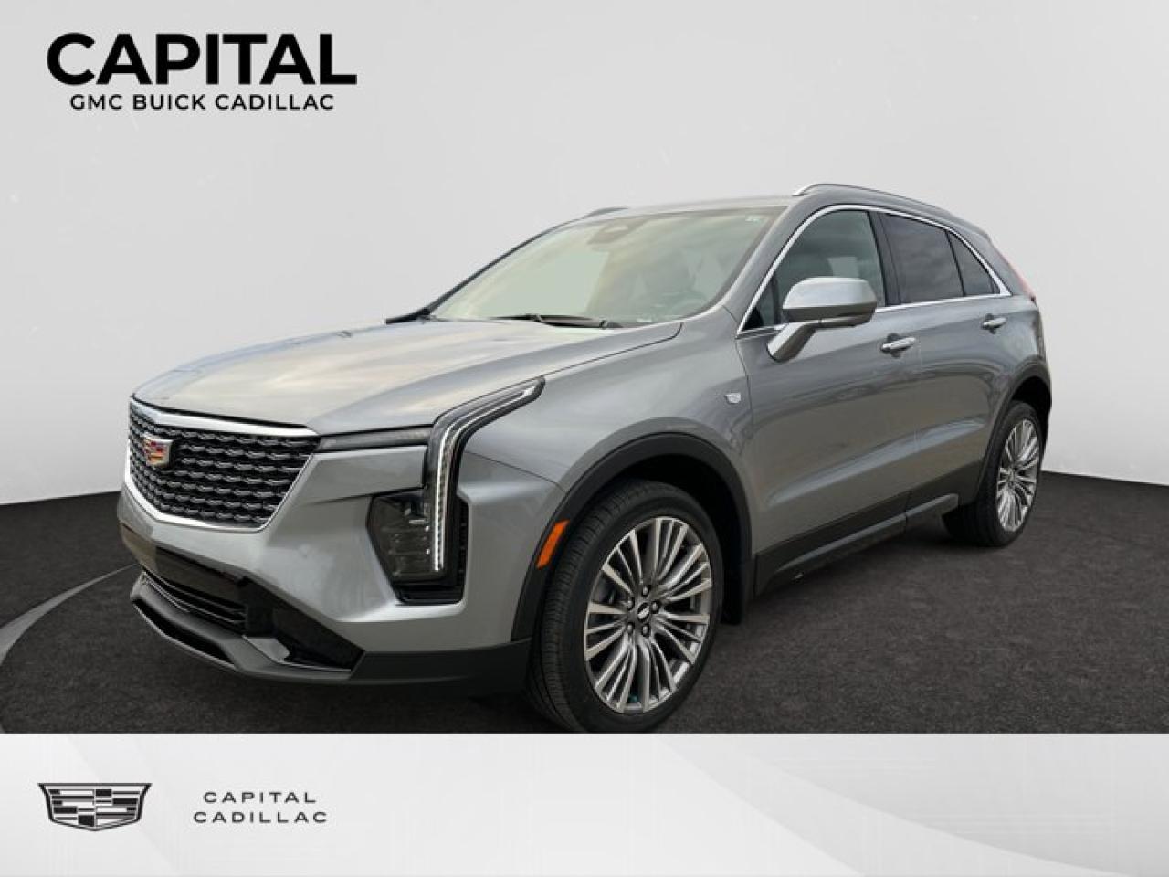 This 2025 Cadillac XT4 in Argent Silver Metallic is equipped with AWD and Turbocharged Gas I4 2.0L/122 engine.The Cadillac XT4 is confident by design. Striking new front and rear LED signature lighting remain distinctively Cadillac and comes standard with eye-catching 18in alloy wheels. With available roof rails that can be used to support bikes and other items, an escape is a must. A thoughtfully created interior provides segment-leading rear leg room and knee clearance for backseat passengers, while there are more than six storage areas in the front-floor console alone. Theres even a special place for your umbrella cleverly designed into the front door panels. The XT4 also allows for ample cargo room behind the 60/40 folding rear seats for additional versatility. The luxurious interior features available massaging front seats with heat and ventilation for a more relaxing drive. And a foot sensor to open the available liftgate hands-free is located underneath the rear of the XT4 and easily identified with ground projection of the Cadillac logo. An all-new turbocharged engine delivers 237hp and 258 lb.-ft. of torque, not to mention it automatically switches to 2-cylinder operation under certain conditions for enhanced efficiency. Its 9-speed automatic transmission, active sport suspension, twin-clutch all-wheel drive and selectable driving modes allow you to own any kind of road. The XT4 offers a range of convenient features for staying connected on the road, including intuitive controls, rear camera mirror, instrument panel, device pairing, Bluetooth integration, and available head-up display. Youll also find a comprehensive suite of safety features such as advanced adaptive cruise control, safety alert seat and automatic braking.Exclusive features of the XT4 Premium Luxury include: 18-in. 10-spoke alloy wheels with Pearl Nickel finish, Illuminated satin chrome accent door handles, Satin aluminum roof rails and side window surrounds, Front and Rear Park Assist, Lane Change Alert with Side Blind Zone Alert, Rear Cross Traffic Alert, and Safety Alert Seat.Check out this vehicles pictures, features, options and specs, and let us know if you have any questions. Helping find the perfect vehicle FOR YOU is our only priority.P.S...Sometimes texting is easier. Text (or call) 306-994-4885 for fast answers at your fingertips!Dealer License #914248Disclaimer: All prices are plus taxes & include all cash credits & loyalties. See dealer for Details.