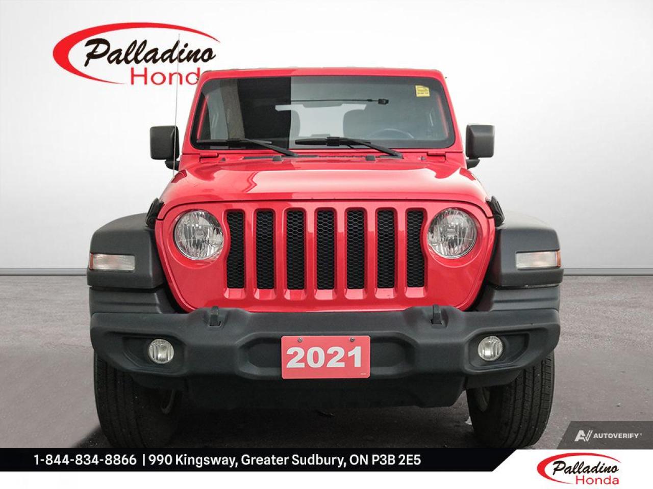 Used 2021 Jeep Wrangler Sport S for sale in Greater Sudbury, ON