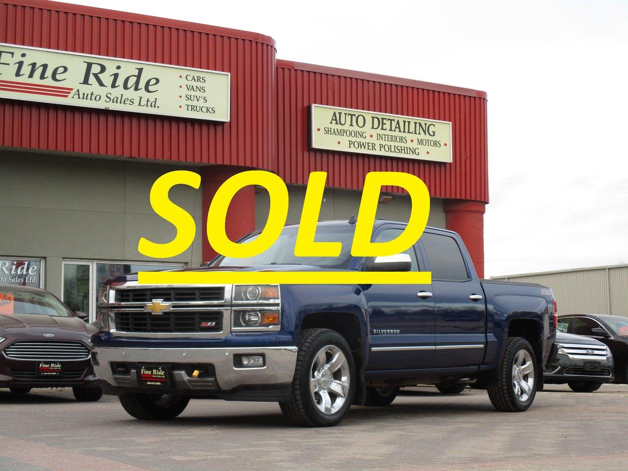 Used 2014 Chevrolet Silverado 1500 LTZ for sale in West Saint Paul, MB