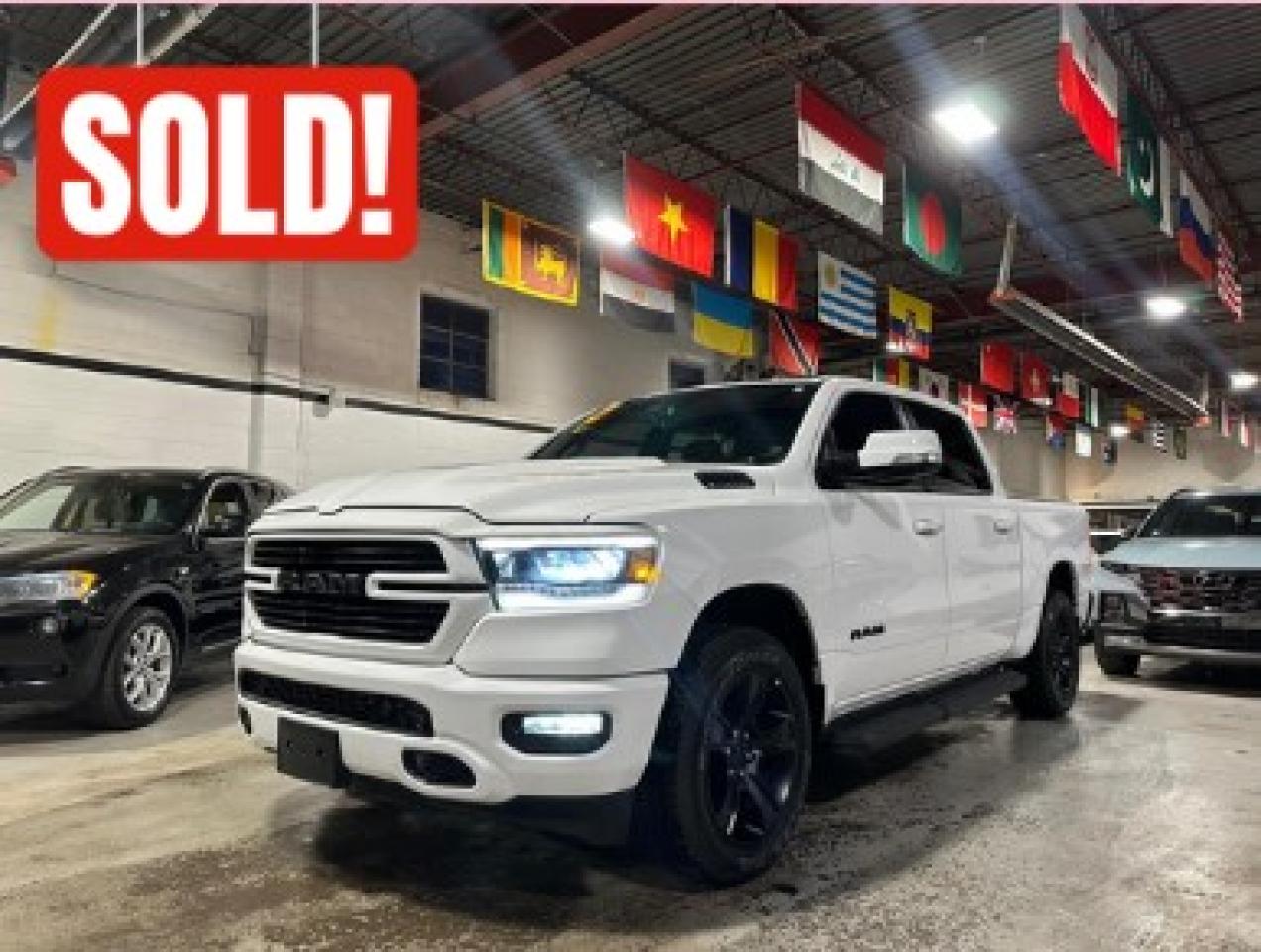 Used 2022 RAM 1500 SPORT 4X4 CREW CAB 5'7