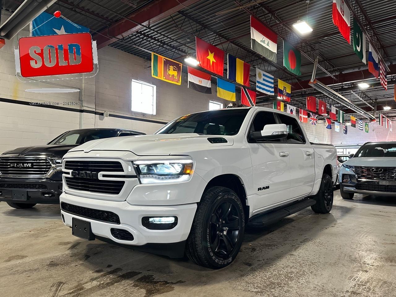 Used 2022 RAM 1500 SPORT 4X4 CREW CAB 5'7