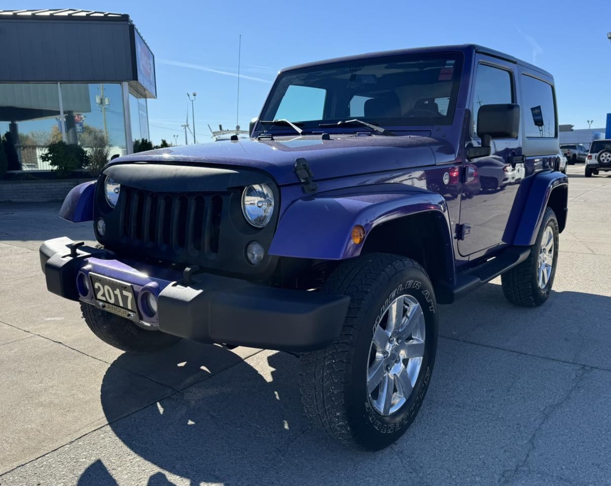 Used 2017 Jeep Wrangler 4WD 2DR SAHARA for sale in Tilbury, ON