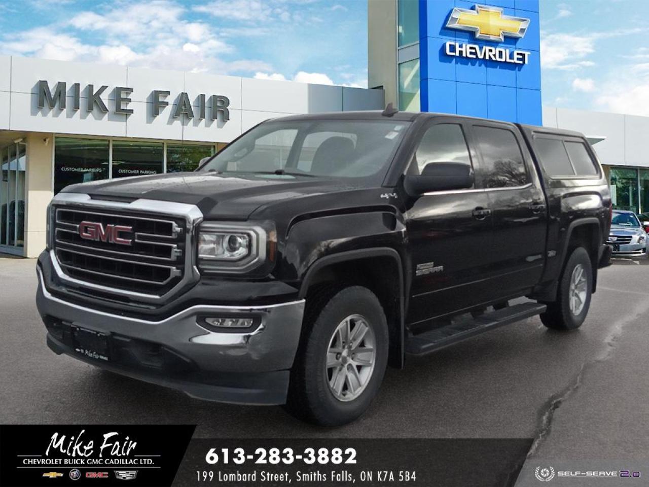 Used 2018 GMC Sierra 1500 SLE auto climate control,single slot cd player,remote/keyless start,power outside mirrors for sale in Smiths Falls, ON