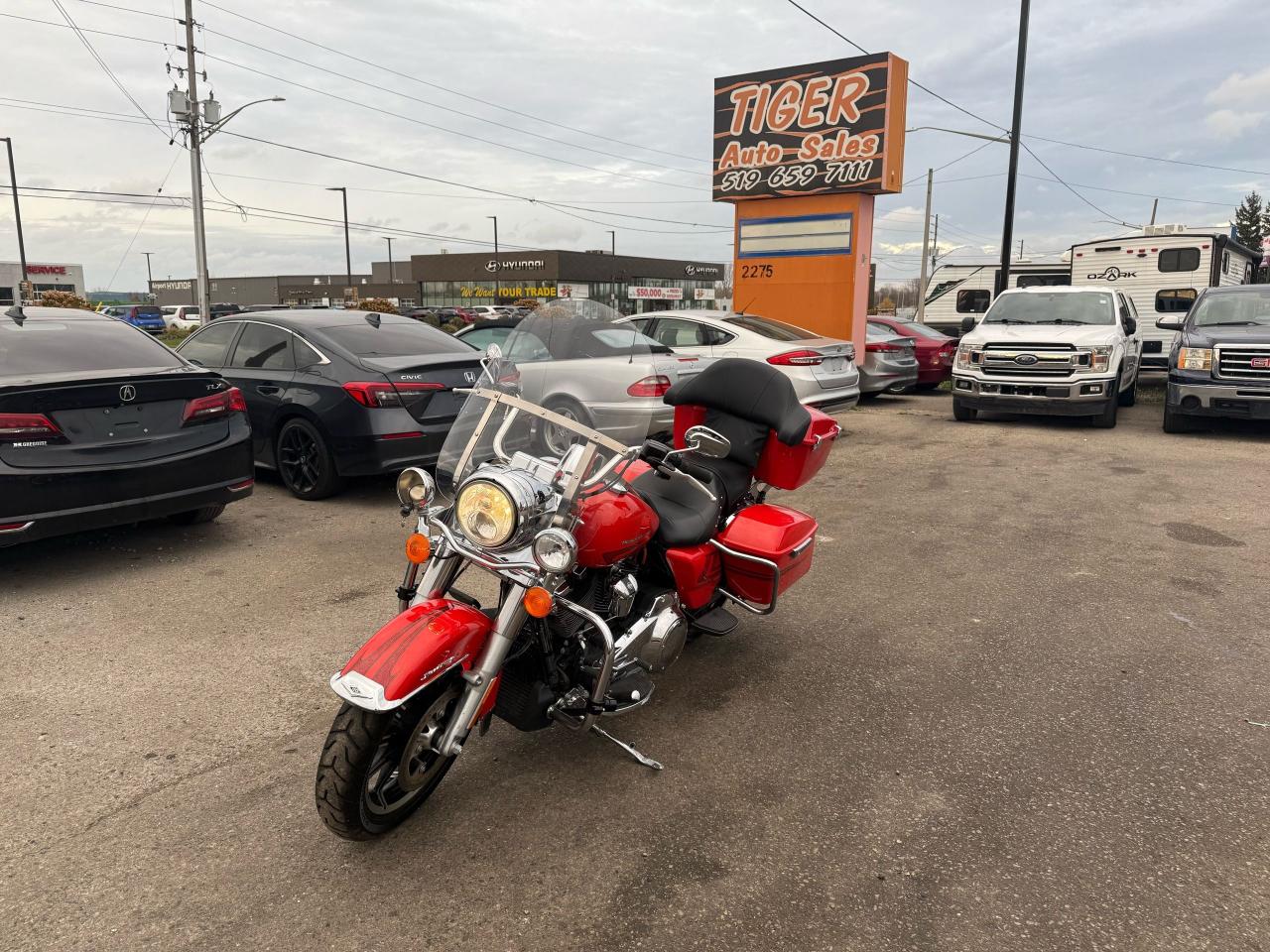 Used 2017 Harley-Davidson FLHRI Road King 107,HARD BAG, TOUR PACK, S&S EXHAUST, LIGHT DAMAGE for sale in London, ON