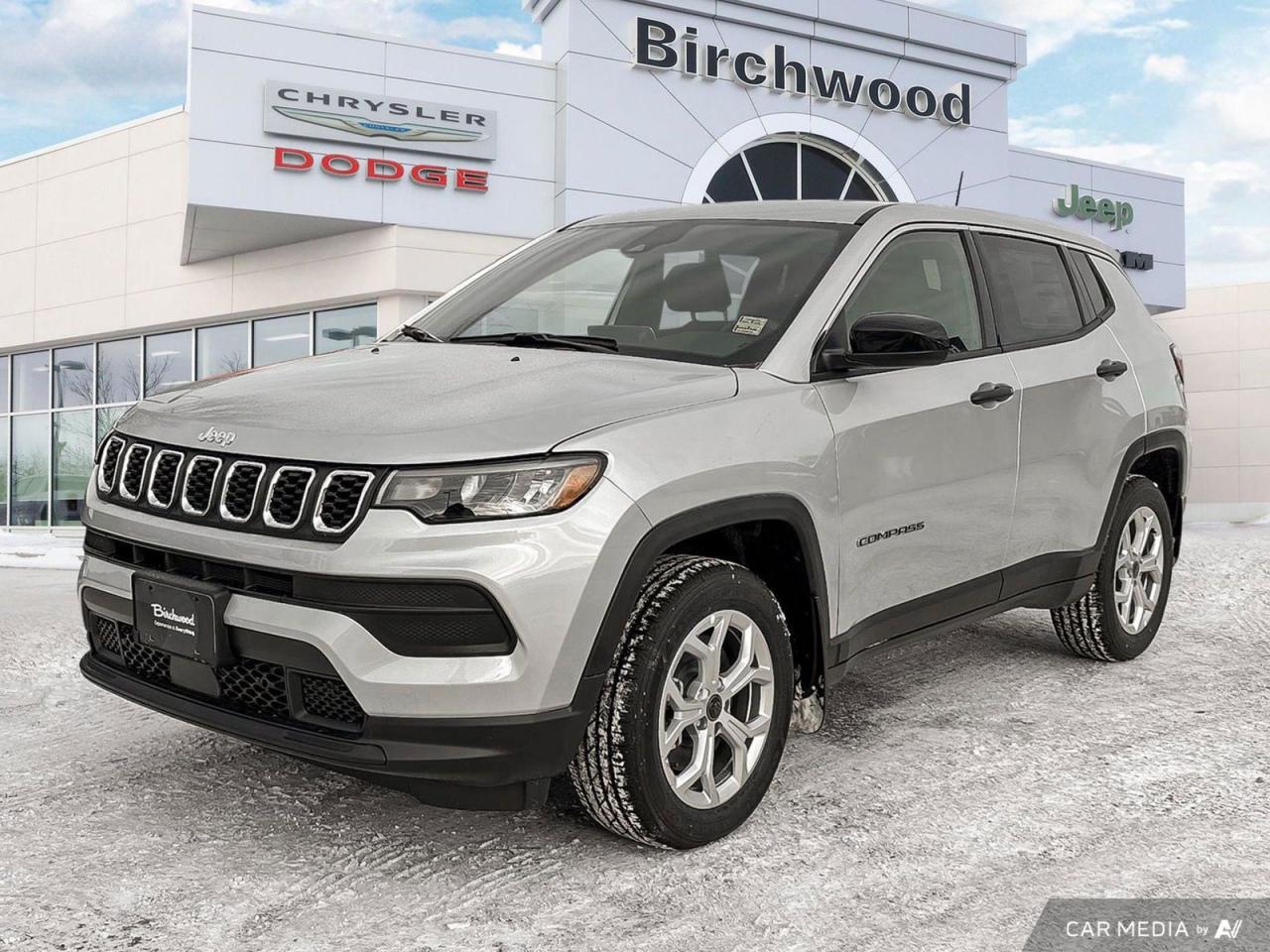 New 2025 Jeep Compass Sport Factory Order - Arriving Soon | Uconnect 5 with 8.4–inch display for sale in Winnipeg, MB