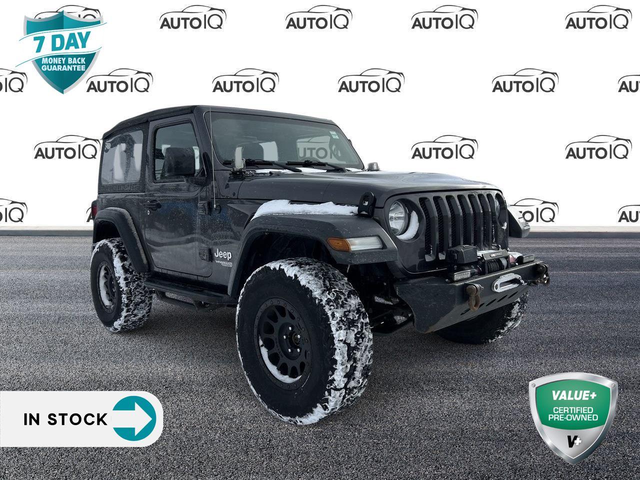 Used 2019 Jeep Wrangler Sport OFF-ROAD READY 2-DOOR for sale in St. Thomas, ON