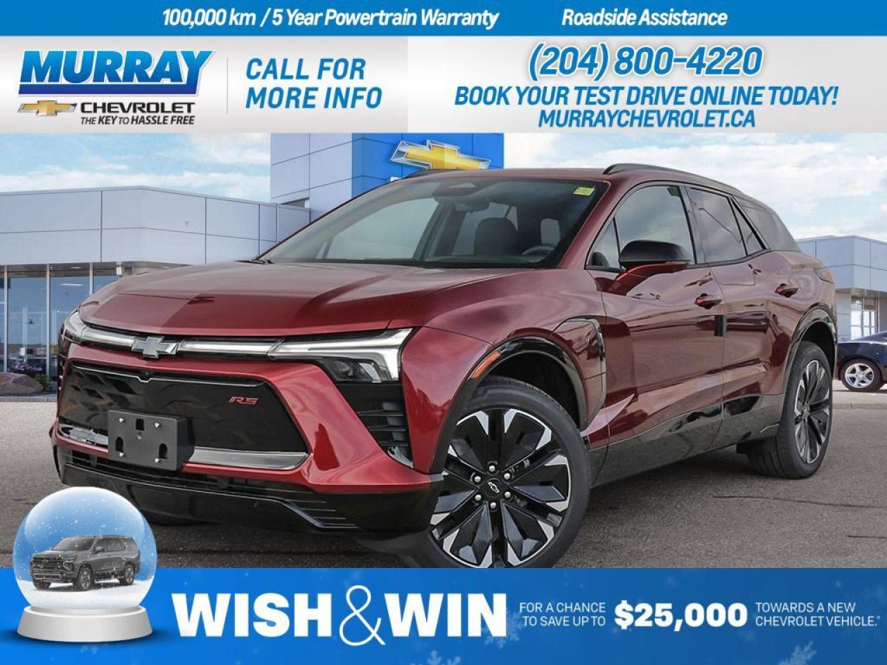 New 2025 Chevrolet Blazer EV AWD RS for sale in Winnipeg, MB