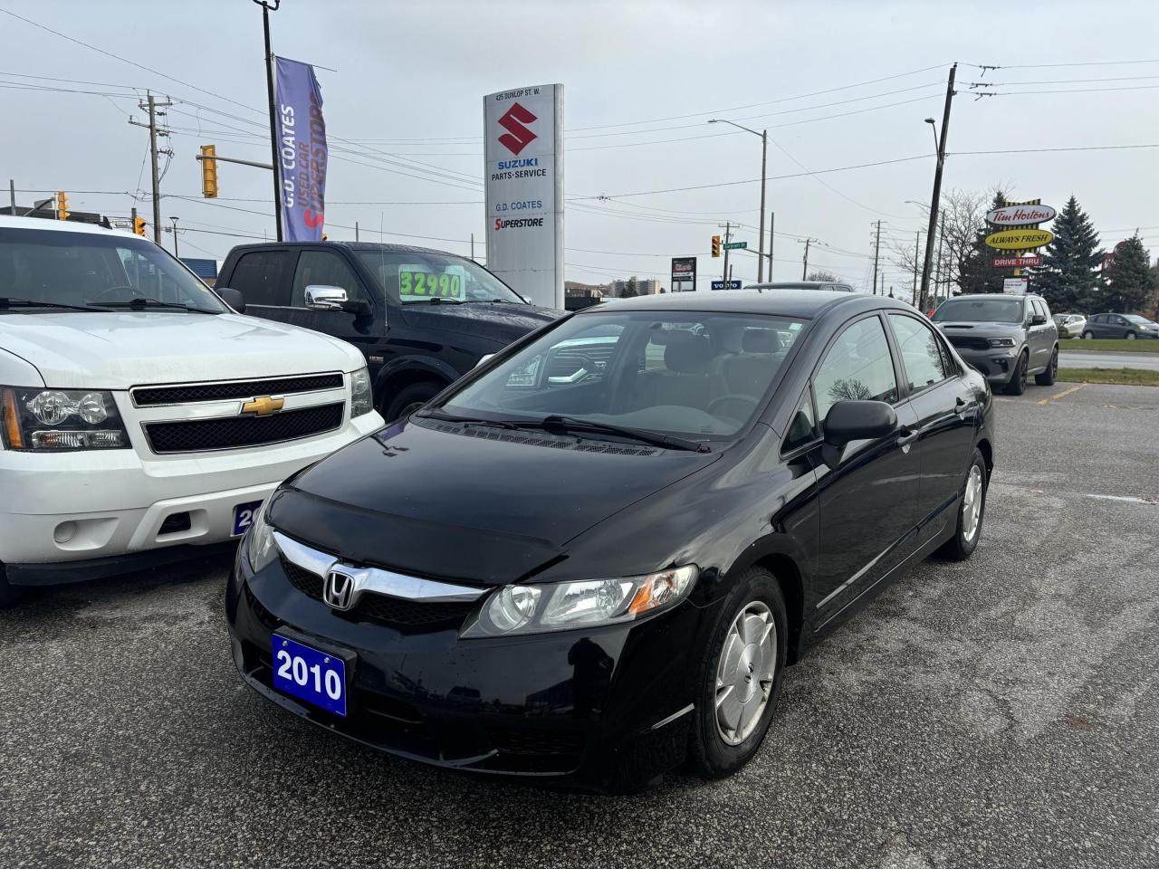 Used 2010 Honda Civic DX-G ~Cruise Control ~Keyless ~A/C ~Alloys ~LOW KM for sale in Barrie, ON