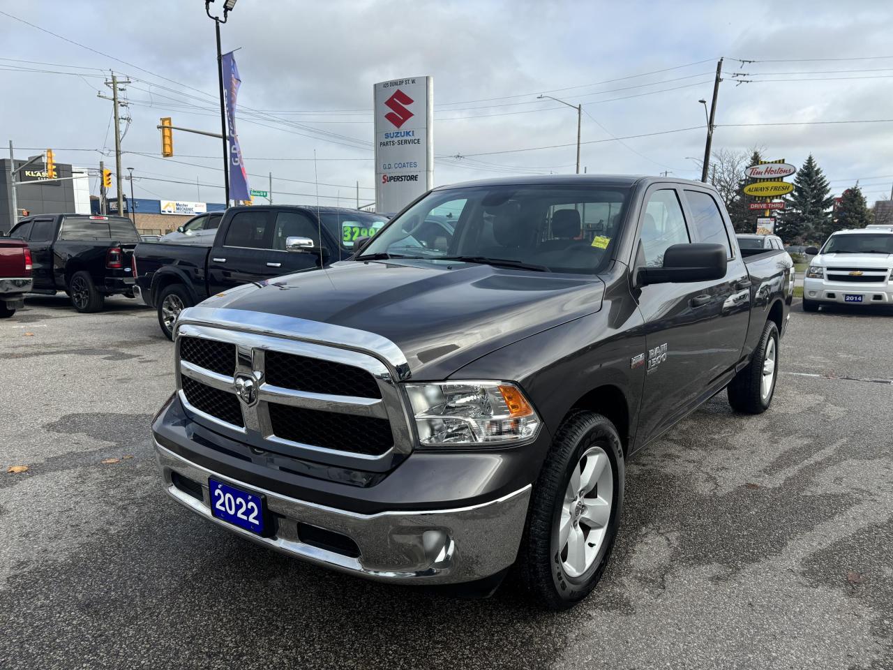 Used 2022 RAM 1500 Classic Tradesman Crew Cab 4x4 ~HEMI ~8-Speed ~Camera ~20s for sale in Barrie, ON