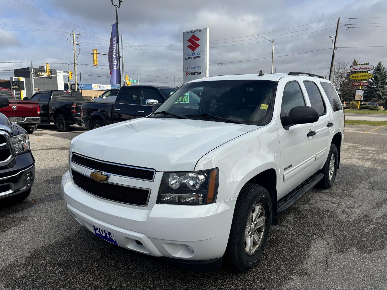 Used 2014 Chevrolet Tahoe LS 4x4 ~Leather ~Moonroof ~Bench Seat ~Camera for sale in Barrie, ON