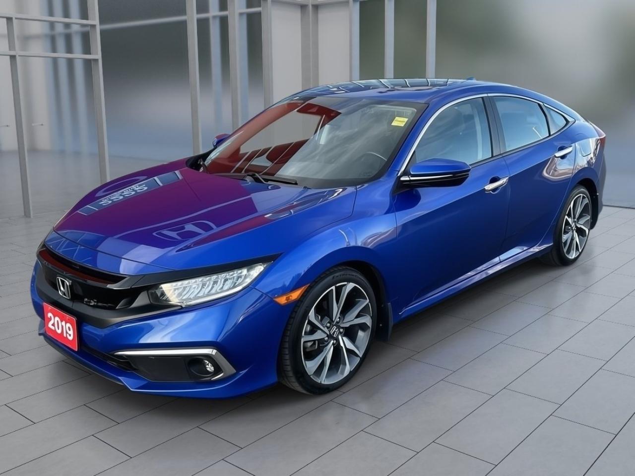 Used 2019 Honda Civic Sedan Touring|Local|1Owner|Rmt.Start|Htd.Seats| for sale in Brandon, MB