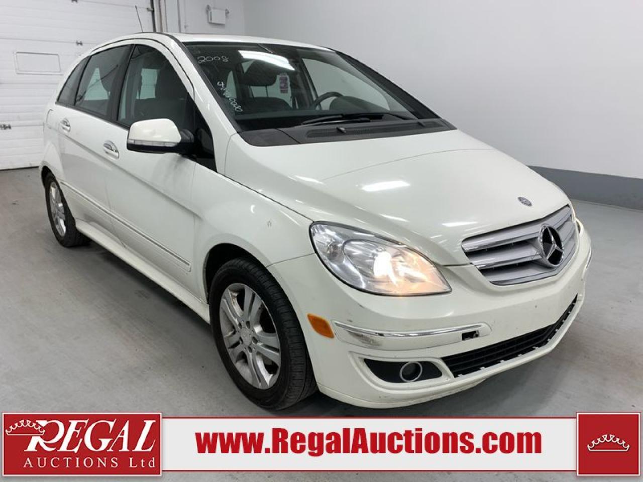 Used 2008 Mercedes-Benz B-Class B200T for sale in Calgary, AB