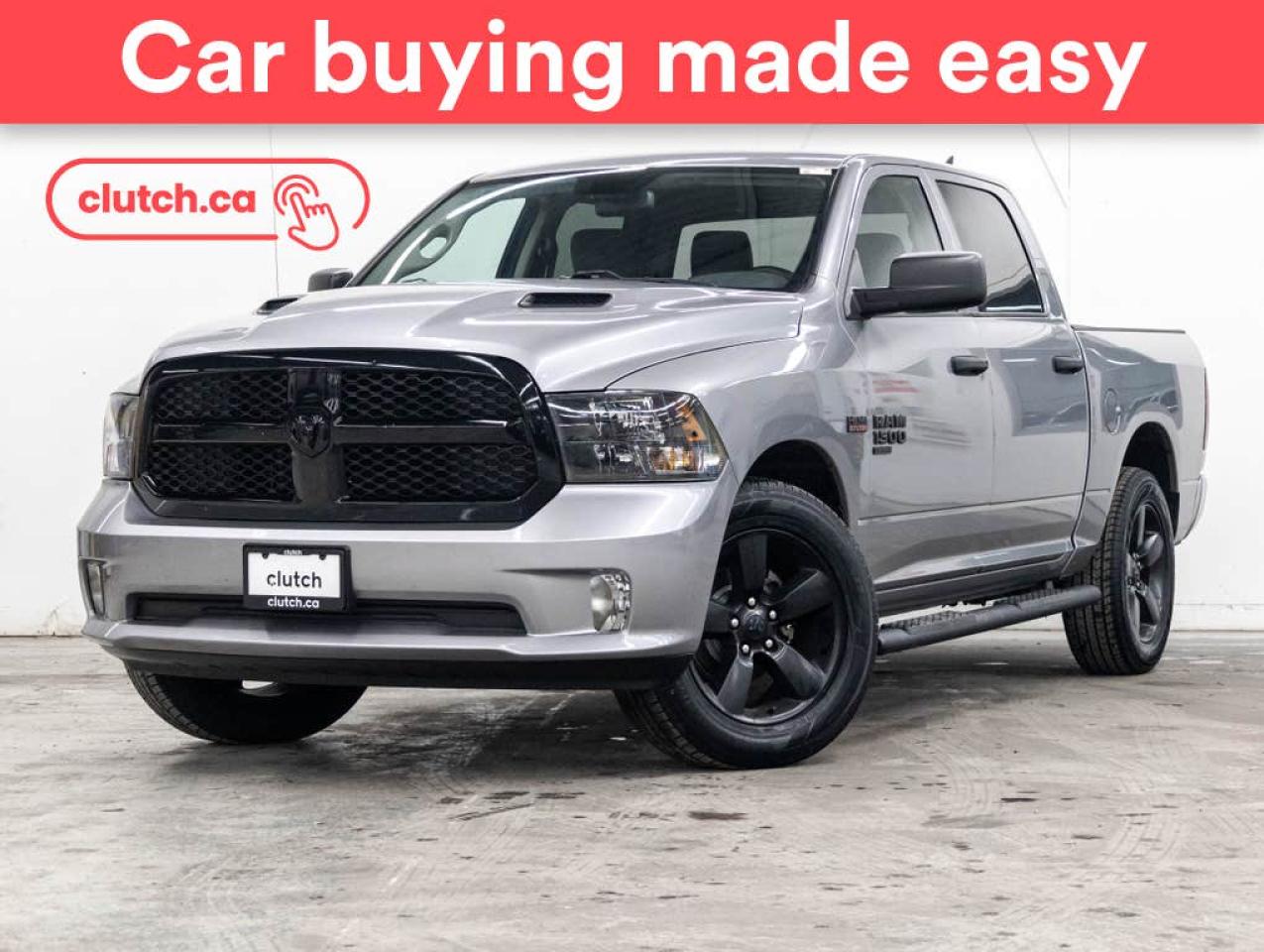 Used 2020 RAM 1500 Classic Black Express Crew Cab 4x4 w/ Uconnect 4C, Rearview Cam, Dual-Zone A/C for sale in Toronto, ON