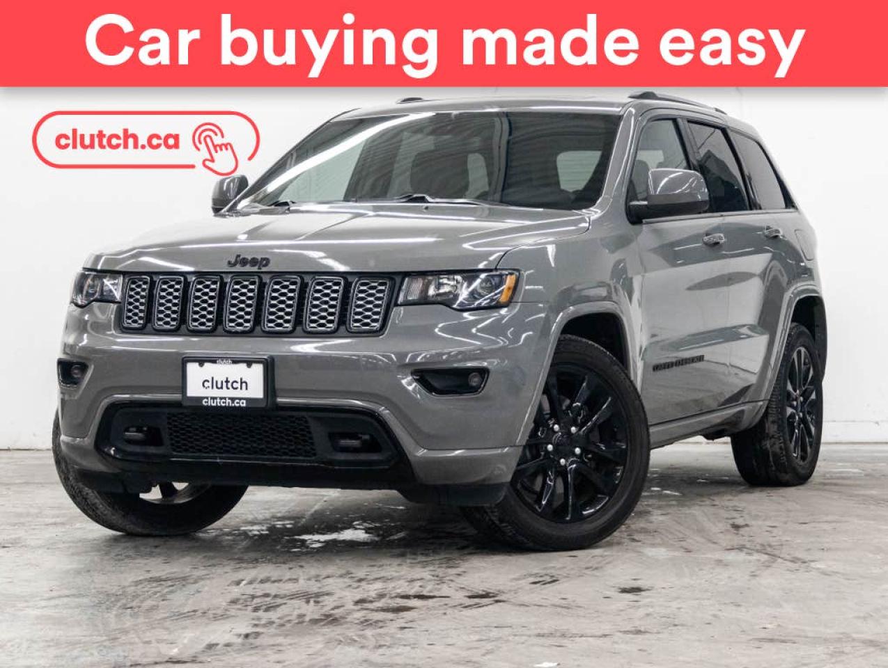 Used 2021 Jeep Grand Cherokee Altitude 4x4 w/ Uconnect 4C, Dual Zone A/C, Power Sunroof for sale in Toronto, ON