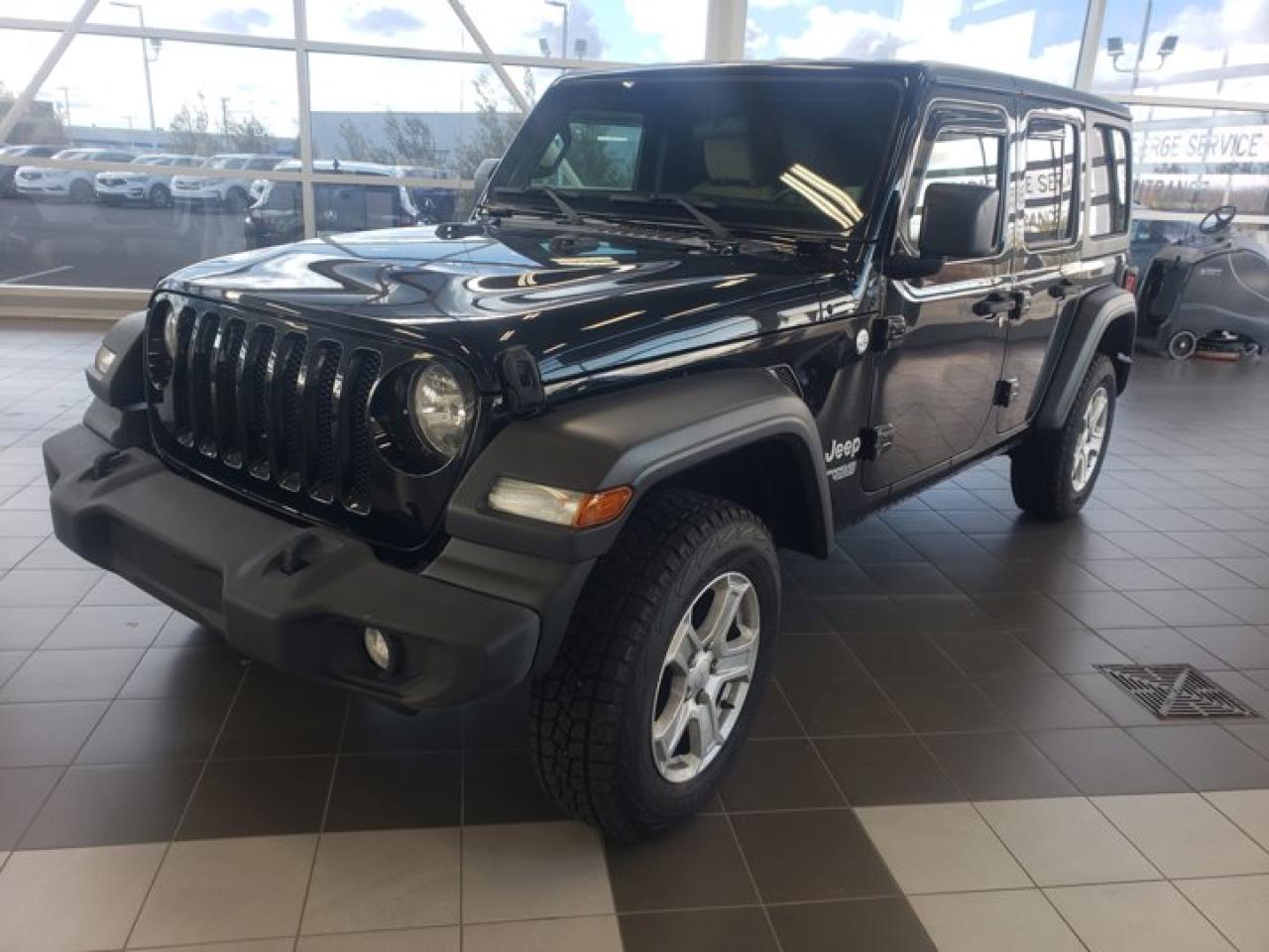 Used 2018 Jeep Wrangler UNLIMITED SPORT for sale in Dieppe, NB