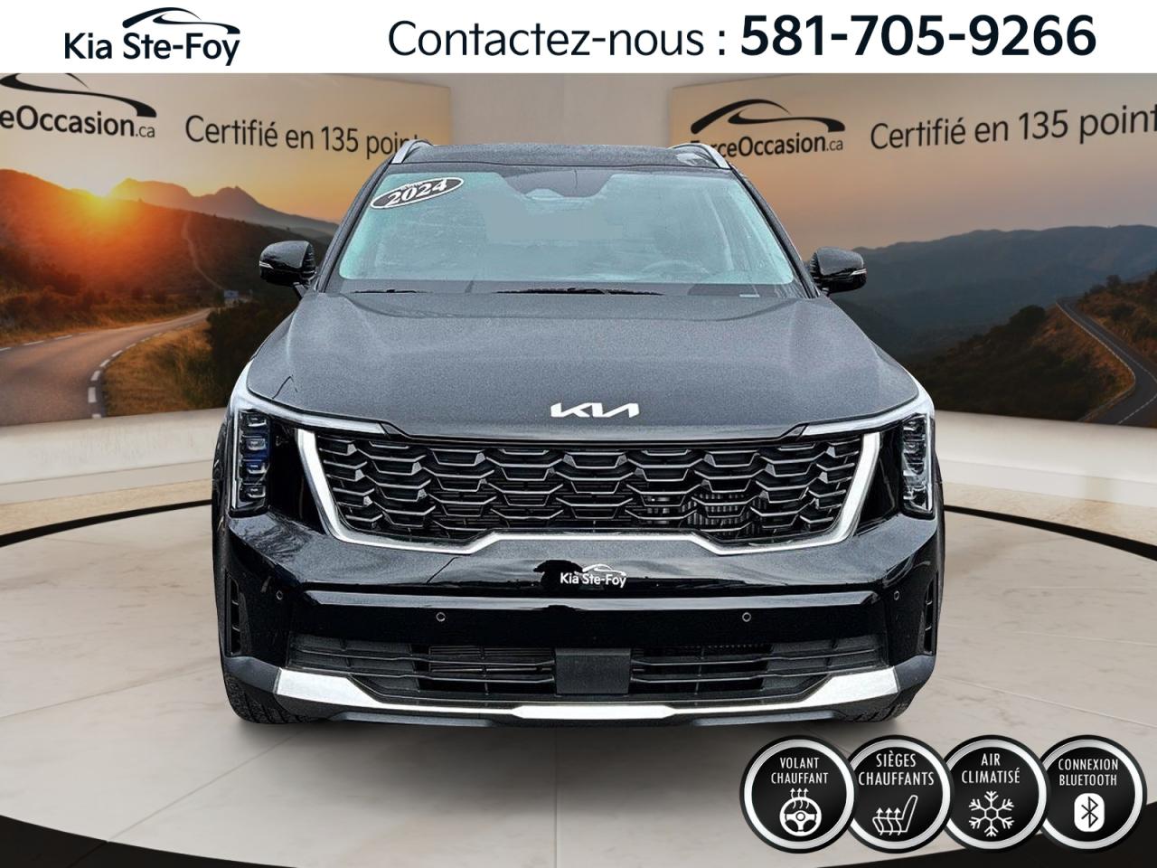 Used 2024 Kia Sorento EX *AWD *6 PASSAGERS *CUIR *CARPLAY *BI-ZONE for sale in Ste-Foy, QC