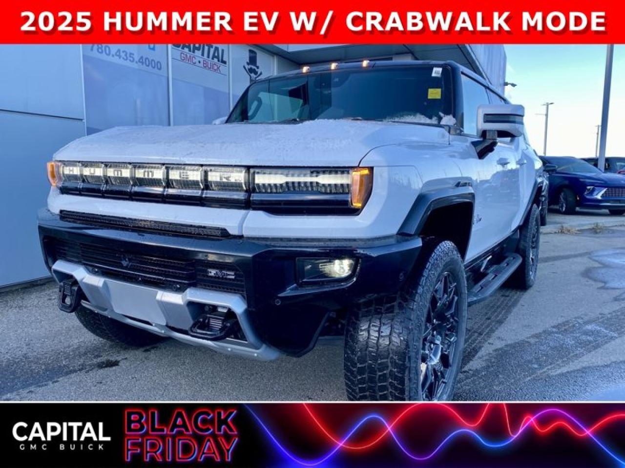 New 2025 GMC HUMMER EV Pickup Crew Cab 2X for sale in Edmonton, AB